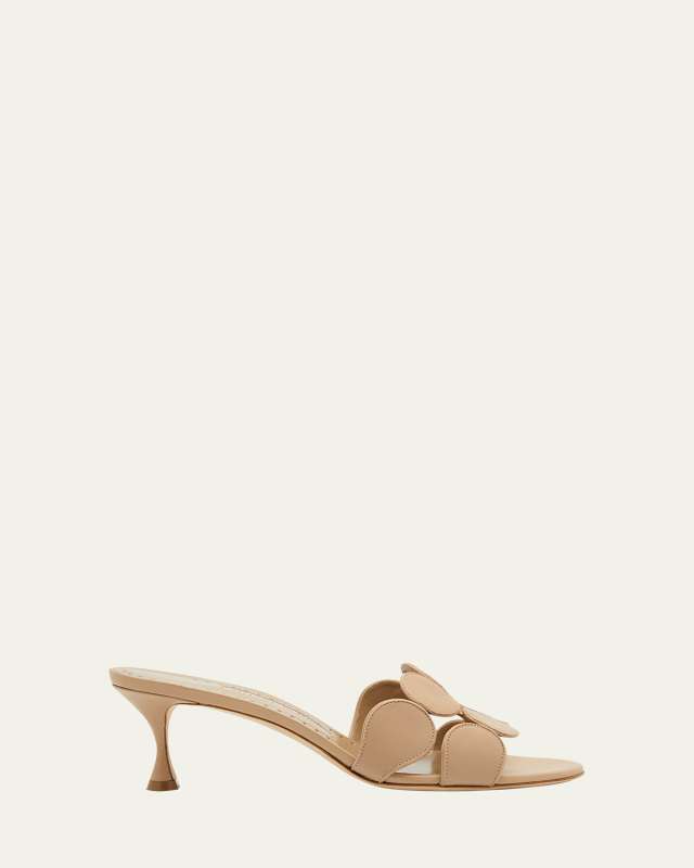 Haribalmu Leather Slide Sandals